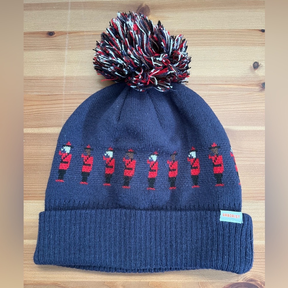 Arborist knit Mountie toque Navy blue o/s